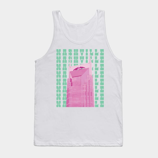 Nashville Tennessee Tank Top by Taylor Thompson Art